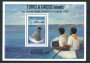 1987 - TURKS & CAICOS - LOTTO/20030 - JAMBOREE AUSTRALIA - FOGLIETTO