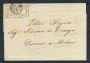 1862 - REGNO - LOTTO/43282 -  1 CENT. COPPIA SU BUSTA DA FIRENZE PER CODOGNO