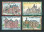 1985 - LOTTO/16829 - BELGIO - CASTELLI SOLIDARIETA' 4v. - USATI