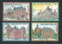 1985 - LOTTO/16829 - BELGIO - CASTELLI SOLIDARIETA' 4v. - USATI