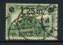 1920 - LOTTO/17718 - GERMANIA - 1,25 SU 1m.  VERDE  - USATO