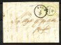 1856 - LOMBARDO VENETO - LOTTO/39900 - MARCA DA BOLLO USATA PER POSTA