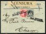 1917 - REGNO - LOTTO/40594 - BUSTA PER LA SVIZZERA VERIFICATA PER CENSURA