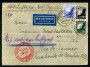 1935 - GERMANIA - LOTTO/42370 - ZEPPELIN 2° VIAGGIO IN AMERICA DEL SUD