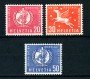 1960 - LOTTO/23108 - SVIZZERA - SERVIZIO UNIONE POSTALE  3v. - NUOVI