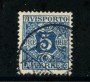 1907 - LOTTO/20513 - DANIMARCA - 5 ore FRANCOBOLLO GIORNALI - USATO