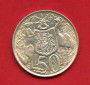 1966 - AUSTRALIA -  LOTTO/M43537 -  50 CENTS. CANGURO ARGENTO