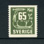 1954 - LOTTO/21917 - SVEZIA - 65 o. VERDE OLIVA  - NUOVO
