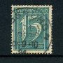 1921 - LOTTO/17745 - GERMANIA REICH - 15p. AZZURRO VERDE - USATO