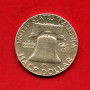 1962 - STATI UNITI - LOTTO/M47553 - 1/2 DOLLARO ARGENTO B. FRANKLIN