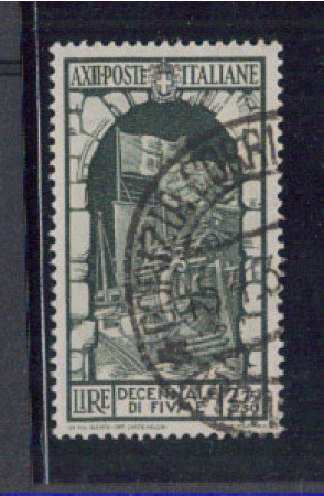 1934 - LOTTO/REG356U - REGNO - 2,75+2,50 DECEN.  FIUME - USATO