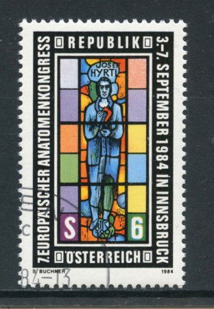 1984 - AUSTRIA - CONGRESSO DI ANATOMIA - USATO - LOTTO/28329
