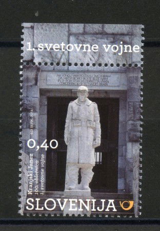 2014 - SLOVENIA - CENTENARIO PRIMA GUERRA MONDIALE - NUOVO - LOTTO/34590
