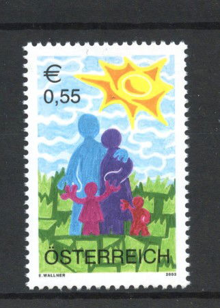 2003 - AUSTRIA - LOTTO/41975 - FRANCOBOLLI PER BAMBINI - NUOVO