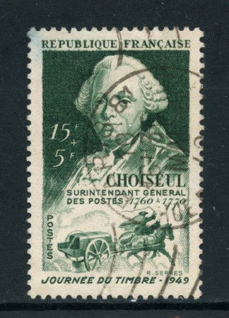 1949 - FRANCIA - GIORNATA FRANCOBOLLO - USATO - LOTTO/28499
