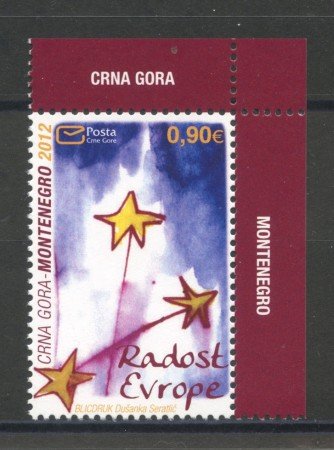 2012 - MONTENEGRO REPUBBLICA - GIOIA D'EUROPA - NUOVO - LOTTO/34929