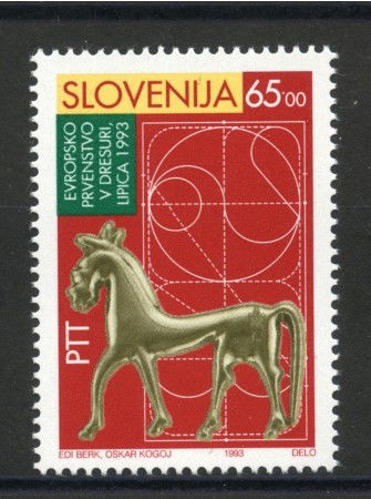 1993 - SLOVENIA - LIPICA 93 EQUITAZIONE - NUOVO - LOTTO/33679