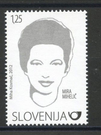 2012 - SLOVENIA - MIRA MIHELIC - NUOVO - LOTTO/34505
