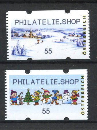 2006 - AUSTRIA - LOTTO/42113 - FRANCOBOLLI PER DISTRIBUTORI 2v. - NUOVI