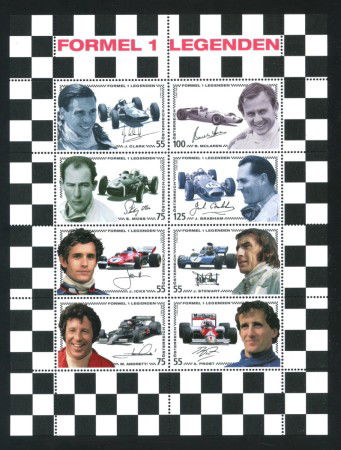 2006 - AUSTRIA - LOTTO/42121 - PILOTI DI FORMULA 1 - MINIFOGLIO NUOVO