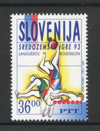 1993 - SLOVENIA - GIOCHI DEL MEDITERRANEO - NUOVO - LOTTO/33676