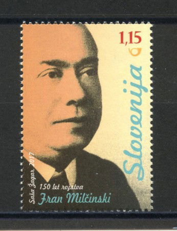 2017 - SLOVENIA - FRAN MILCINSKI - NUOVO - LOTTO/34661