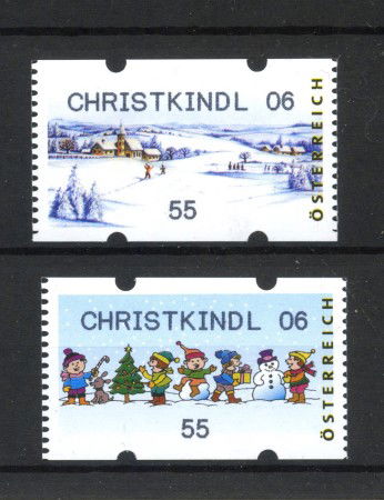 2006 - AUSTRIA - LOTTO/42109 - FRANCOBOLLI PER DISTRIBUTORI 2v. - NUOVI