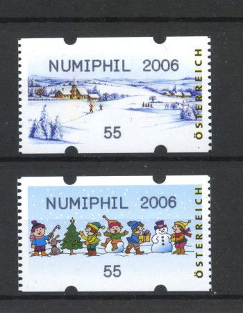 2006 - AUSTRIA - LOTTO/42111 - FRANCOBOLLI PER DISTRIBUTORI 2v. - NUOVI