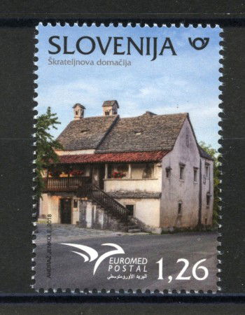 2018 - CROAZIA - EUROMED POSTAL ARCHITETTURA - NUOVO - LOTTO/34702