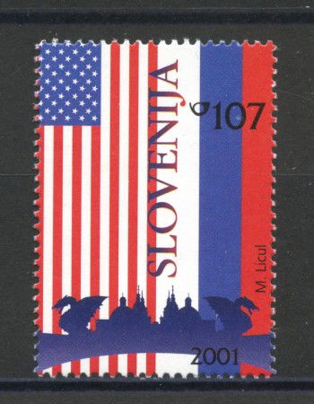 2001 - SLOVENIA - SUMMIT AMERICANO-RUSSO - NUOVO - LOTTO/34150