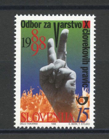 1998 - SLOVENIA - DIRITTI DELL'UOMO - NUOVO - LOTTO/33954