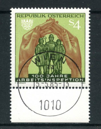 1983 - AUSTRIA - ISPETTORATO DEL LAVORO - USATO - LOTTO/28291