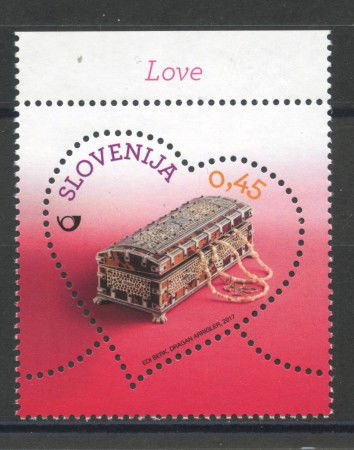 2017 - SLOVENIA - SAN VALENTINO - NUOVO - LOTTO/34659
