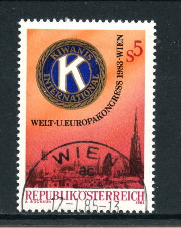 1983 - AUSTRIA - CONGRESSO KIWANIS - USATO - LOTTO/28300
