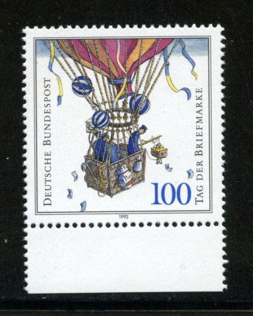 1992 - LOTTO/19035 -  GERMANIA - GIORNATA FRANCOBOLLO - NUOVO