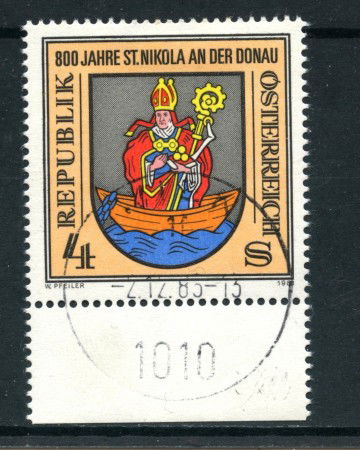 1981 - AUSTRIA - CITTA' DI S.NIKOLA - USATO - LOTTO/28241