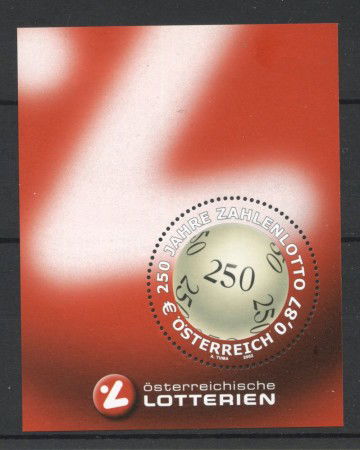 2002 - AUSTRIA - LOTTO/41935 - LOTTERIA IN AUSTRIA - FOGLIETTO NUOVO
