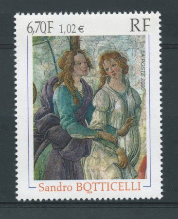 2000 - LOTTO/17040 - FRANCIA - SANDRO BOTTICELLI - NUOVO