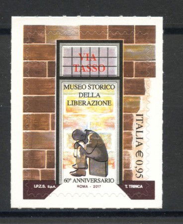2017 - REPUBBLICA - MUSEO DELLA LIBERAZIONE - NUOVO - LOTTO/37026