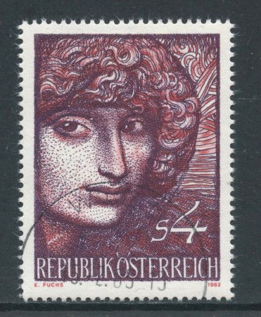 1982 - AUSTRIA - ARTE MODERNA - USATO - LOTTO/28267