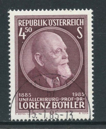 1985 - AUSTRIA - LORENZ BOHLER - USATO - LOTTO/28336