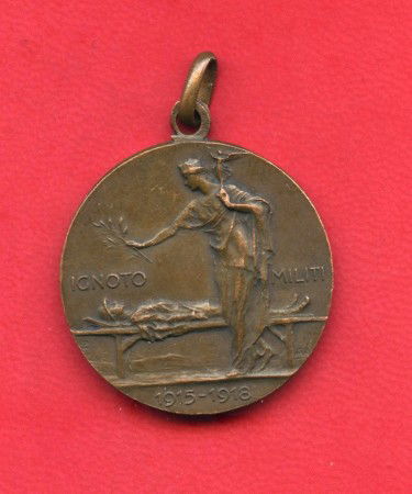 1915/1918 - ITALIA - MEDAGLIA  IGNOTO MILITI GIOVINEZZA GIOVINEZZA - LOTTO/MD28740