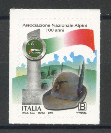 2019 - REPUBBLICA - ASSOCIAZIONE NAZ. ALPINI - NUOVO - LOTTO/37094