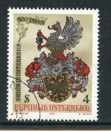 1982 - AUSTRIA - CENTENARIO DELLA STAMPA - USATO - LOTTO/28247