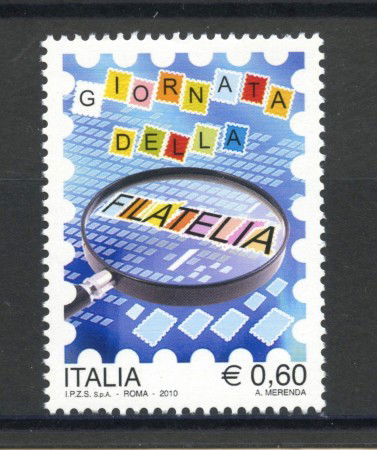 2010 - REPUBBLICA - GIORNATA FILATELIA - NUOVO - LOTTO/37247