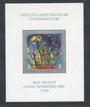 2004 - AUSTRIA - LOTTO/41987 - ARTE DIPINTI CELEBRI - FOGLIETTO NUOVO