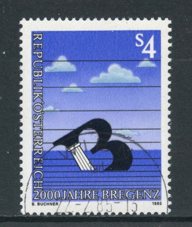 1985 - AUSTRIA - CITTA' DI BREGENZ - USATO - LOTTO/28341