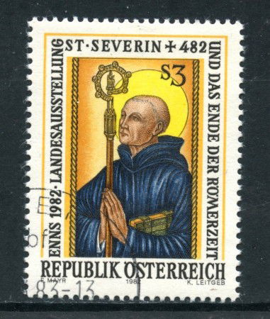 1982 - AUSTRIA - S.SEVERINO - USATO - LOTTO/28245