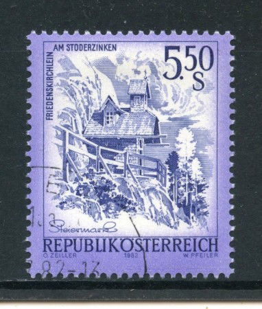 1982 - AUSTRIA - PAESAGGI STODERZINKEN - USATO - LOTTO/28256