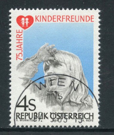 1983 - AUSTRIA - AMICI DEI BAMBINI - USATO - LOTTO/28288